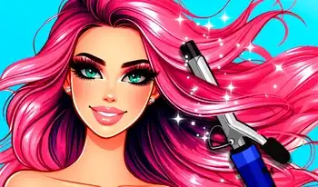 glam girl: dress up and makeover