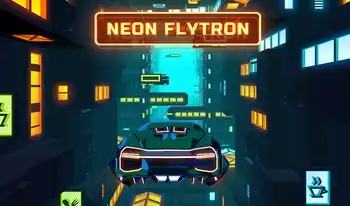 neon flytron: cyberpunk racer