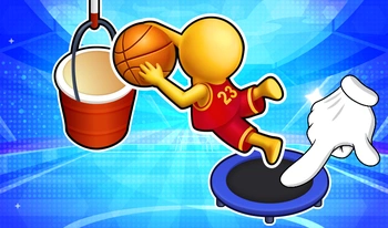 trampoline basketball 3d